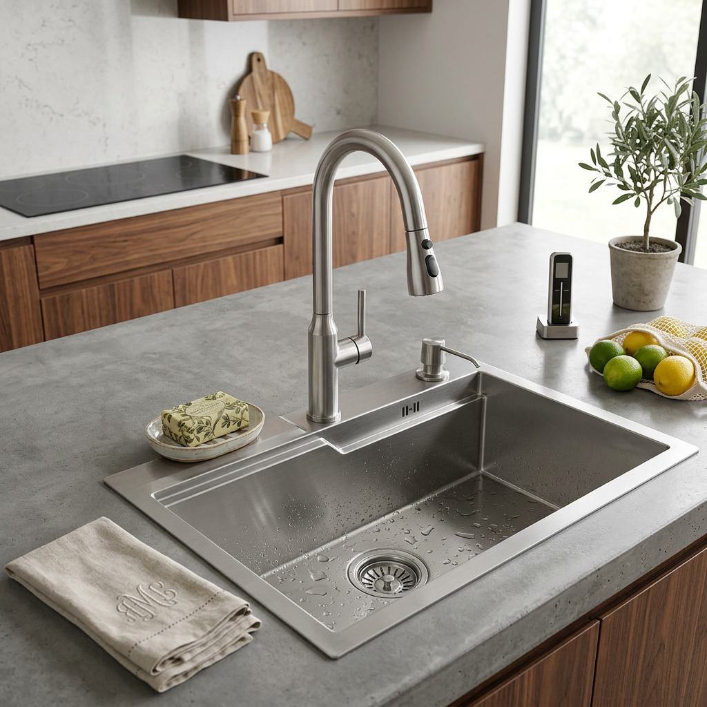 Stainless Steel Kitchen Sink (P01-904)
